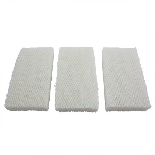 A set of three rectangular paper-like white evapourating blocks, with a hexagonal pattern.