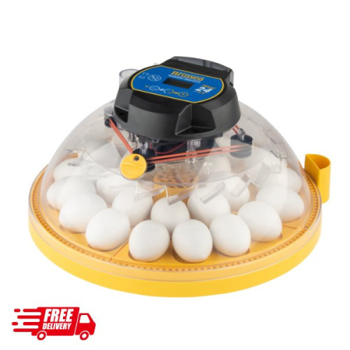 Maxi 24 EX, a round yellow base with a clear top, the top has a housing for the electricals.