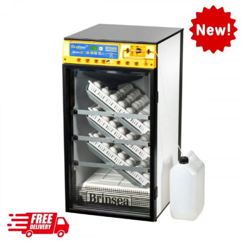 COMING SOON - NEW - OvaEasy 190 EX Connect Series III – App Controlled, High Capacity, Fully Automatic Cabinet Incubator
