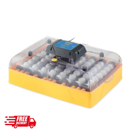 Ovation 56 Advance, a yellow base with a clear plastic top for observing eggs