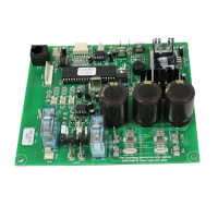 Green PCB with PSU elements for a Contaq K7